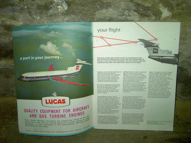 BRITISH EUROPEAN AIRWAYS AIRLINE SAFETY BOOKLET COMMERCIAL AVIATION PASSENGER FLIGHT GUIDE