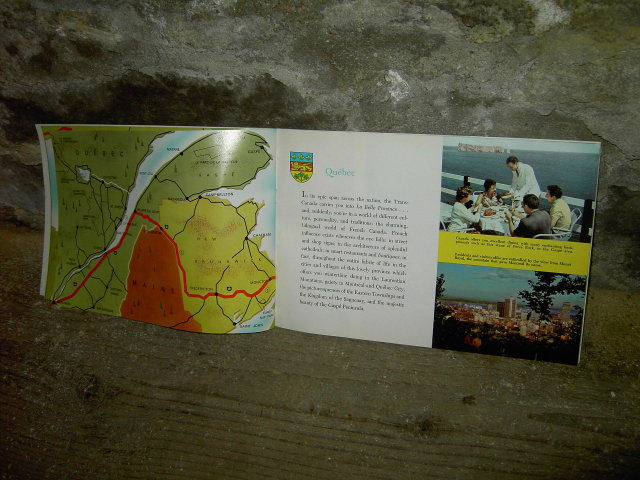 TRANS CANADA HIGHWAY TOURIST BOOKLET TRAVEL TOURISM GUIDE PUBLICATION