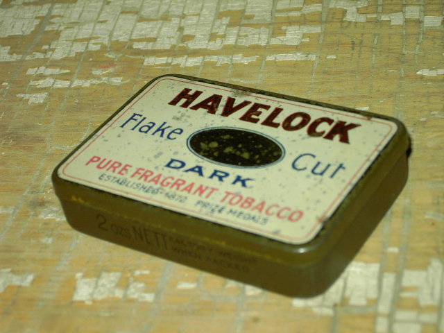 HAVELOCK DARK FLAKE CUT FRAGRANT TOBACCO TIN CAN WELLINGTON NEW ZEALAND IMPERIAL COMPANY