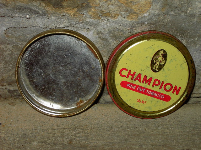 AUSTRALIAN CHAMPION TOBACCO TIN CAN WILLS COMPANY AUSTRALIA