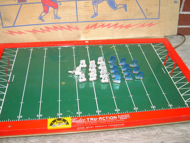 TUDOR TRU ACTION ELECTRIC FOOTBALL GAME BROOKLYN NEW YORK