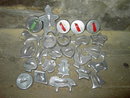 CHRISTMAS COOKIE CUTTER DOUGHNUT BISQUIT PRESS COOKY MAKING UTENSIL FIGURAL FORMS