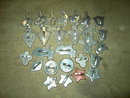 CHRISTMAS COOKIE CUTTER PASTRY COOKY MAKER UTENSIL FIGURAL DOUGH PRESS SET