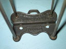 UNITED STATES BANK NOTE WALL CLIP INDIANAPOLIS INDIANA GENUINE SHANNON CAST IRON ADVERTISING