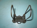 UNITED STATES BANK NOTE WALL CLIP INDIANAPOLIS INDIANA GENUINE SHANNON CAST IRON ADVERTISING