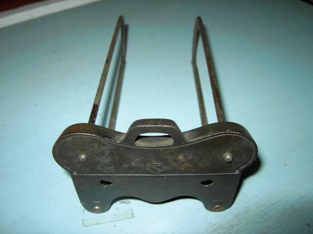 UNITED STATES BANK NOTE WALL CLIP INDIANAPOLIS INDIANA GENUINE SHANNON CAST IRON ADVERTISING