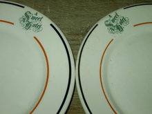 A SWEET HOTEL HEAVY RESTAURANT CHINA PLATE SCAMMELS TRENTON NEW JERSEY DISH