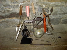 BAKING COOKING UTENSILS FOOD WHIP HOT DOG TONG LADEL DRAINING SPOON PANCAKE FLIPPER EGG SEPARATOR TOMATO SLICER VEGETABLE CHOPPER MEAT AXE