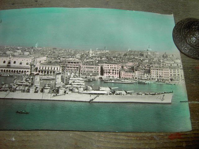 AMERICAN WAR BATTLESHIP PHOTOGRAPH MILITARY BOAT PHOTO