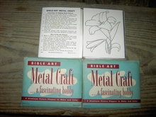 ALUMINUM METAL CRAFT BIBLE ART PICTURE PLAQUE STANDARD PUBLISHING