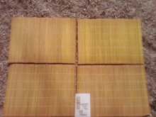 Formosa Tiki Islander Placemat Retro Yellow Bamboo Tikidom Island Party Table Decoration
