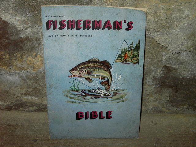 FISHERMANS BIBLE 1947 MARION INDIANA FISHING GUIDE BEGINNERS INFORMATION BOOKLET