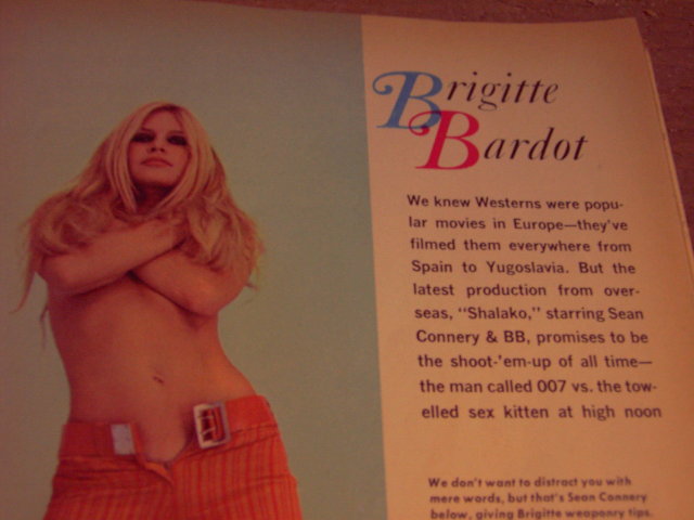 BRIGITTE BARDOT SAGA MAGAZINE PICTORIAL PHOTOS