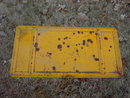 ARROW ROAD SIGN DEPRESSION ERA STEEL HIGHWAY POINTER ROADWAY ORNAMENT