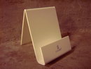 LLADRO BROCHURE DISPLAY RACK WHITE PLEXIGLASS STAND