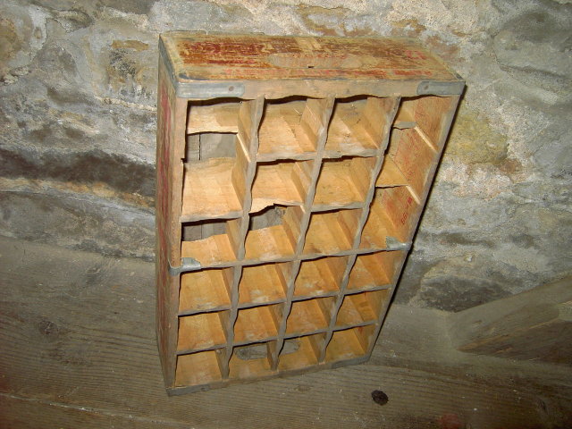 RAPID CITY SOUTH DAKOTA WOOD CRATE PEPSI COLA SOFT DRINK BOTTLE TOTE CARRIER CASE