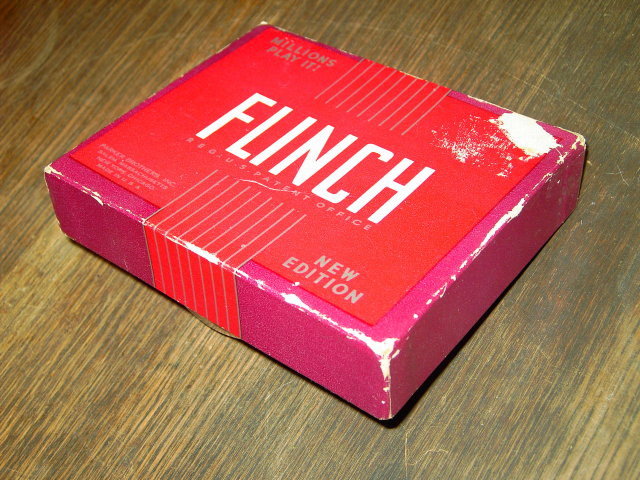 FLINCH PARKER BROTHERS CARD GAME COMPLETE SET ORIGINAL BOX INSTRUCTIONS