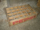 MASON CITY IOWA BOX PEPSI COLA SOFT DRINK BOTTLE TOTE CARRIER CASE CRATE FLOUR CITY MINNEAPOLIS MINNESOTA