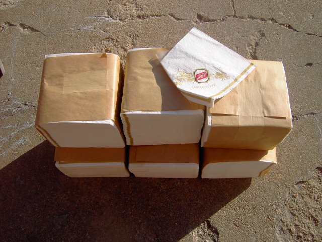 SCHLITZ DRAUGHT BEER NAPKIN BAR LOUNGE PAPER ADVERTISING COASTER