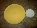 TUPPERWARE DIP BOWL CHIP TRAY CONDIMENT SERVING PLATE