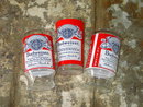 BUDWEISER BEER GLASS BAR TUMBLER