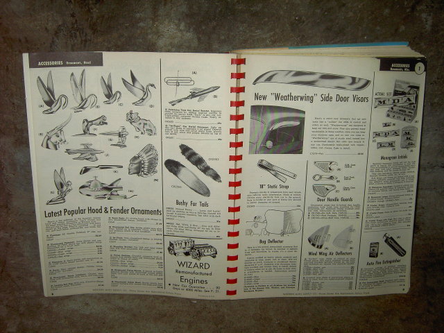 WESTERN AUTO SUPPLY STORE CATALOG 1952 1953 CHARTS BOOK MAIL ORDER AUTOMOBILE ACCESSORY PUBLICATION
