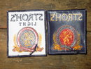 STROHS BEER PATCH LIGHT BREW BEVERAGE UNIFORM EMBLEM
