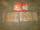 WOOD CLOTHESPIN LAUNDRY LINE CLIP FORSTER WORLDS FAIR BRAND WILTON MAINE ADVERTISING WRAP