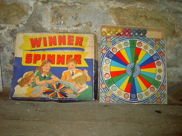 WINNER SPINNER CHILDRENS BOARD GAME WHITMAN PUBLISHING COMPANY RACINE WISCONSIN POUGHKEEPSIE NEW YORK