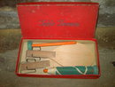 TABLE TENNIS PING PONG DEPRESSION ERA CHILDS PASTIME ORIGINAL BOX
