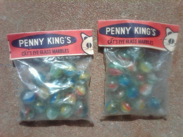 CAT EYE MARBLES PENNY KING ORIGINAL PACKAGE