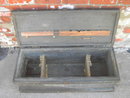 CARPENTERS TRUNK PRIMITIVE WOOD TOOL CHEST TRAVEL BOX