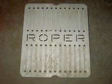 ROPER STOVE ADVERTISING OVEN TRAY CAST ALUMINUM COOKING RANGE DRIP RACK