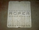 ROPER STOVE ADVERTISING OVEN TRAY CAST ALUMINUM COOKING RANGE DRIP RACK