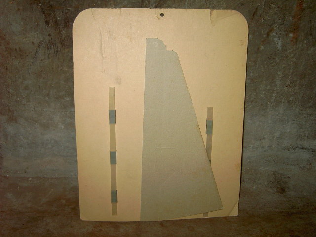 DANYA VANDERBILT IMPORTED DANISH STYLE PIPE BOARD STORE DISPLAY CARD CARDBOARD ADVERTISING SIGN