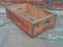 PEPSI COLA CRATE SOFT DRINK SODA POP BOTTLE TOTE BEVERAGE CARRIER CASE WOODEN BOX