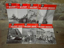 MILTARY ENGINEER MAGAZINE ARMED FORCES PUBLCATION 1961 1962