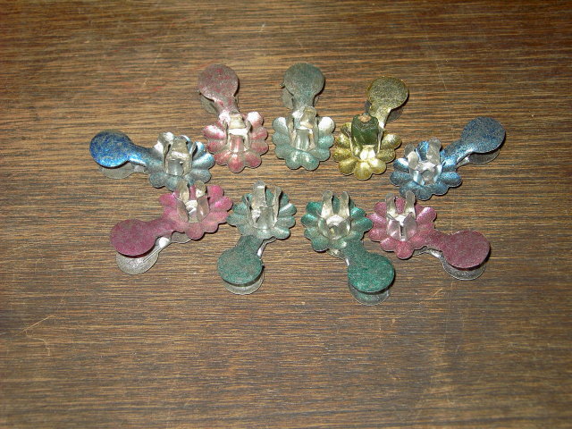 CHRISTMAS TREE DECORATION STEEL CLIP CANDLEHOLDER BRANCH ORNAMENT