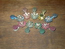 CHRISTMAS TREE DECORATION STEEL CLIP CANDLEHOLDER BRANCH ORNAMENT