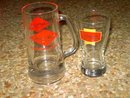 GRAIN BELT SCHMIDT BEER MUG COCKTAIL GLASS TUMBLER CERVEZA BREW ADVERTISING BAR UTENSIL RETRO ERA LOUNGE COLLECTIBLE