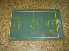 DALLAS TEXAS SPORTS ARENA COACHES CHALKBOARD PLAY DIAGRAM BOARD