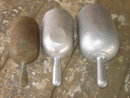 FEED SCOOP GRAIN SEED CEREAL SHOVEL TOOL SHINOLA ADVERTISING UTENSIL