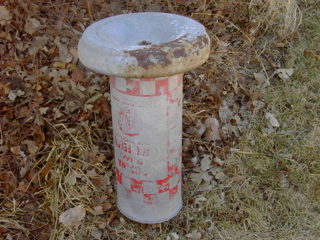 RALSTON PURINA CHICKEN BIRD FEEDER SEED TUBE GALVINIZED STEEL FEED TROUGH FARM POULTRY TOOL
