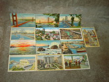 SAN FRANCISCO CALIFORNIA POSTCARD TOURIST TOURISM MAIL CARD