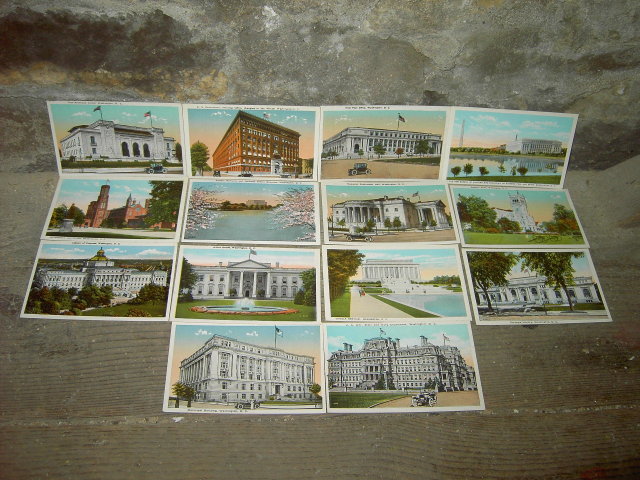 WASHINGTON D C PICTURE POSTCARD HISTORIC BUILDING FAMOUS LANDMARK MAIL CARD