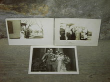 VICTORIAN BRIDE GROOM WEDDING PICTURE POSTCARD