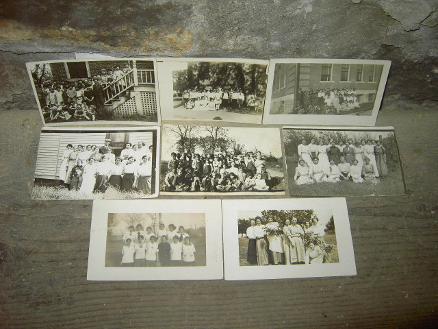 SCHOOLHOUSE SCHOOL CHILDREN PICTURE POSTCARD HISTORICAL EDUCATION MAIL CARD