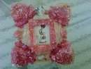 Celluloid Valentine Card Victorian Holiday Decoration