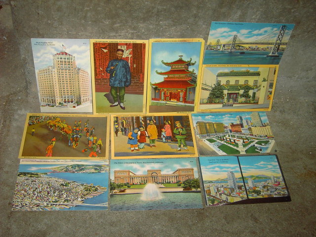 SAN FRANCISCO CALIFORNIA PICTURE POSTCARD TOURIST MAIL CARD HISTORICAL BUILDING MAILER