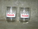 HAMM'S BEER GLASS SMALL BAR LOUNGE TUMBLER BEVERAGE ADVERTISING CUP